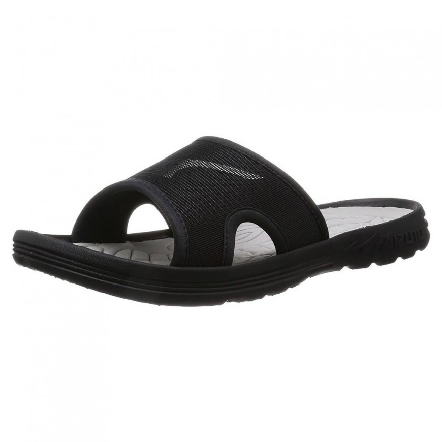 CHANCLA MIZUNO "RELAX" BLACK/SILVER